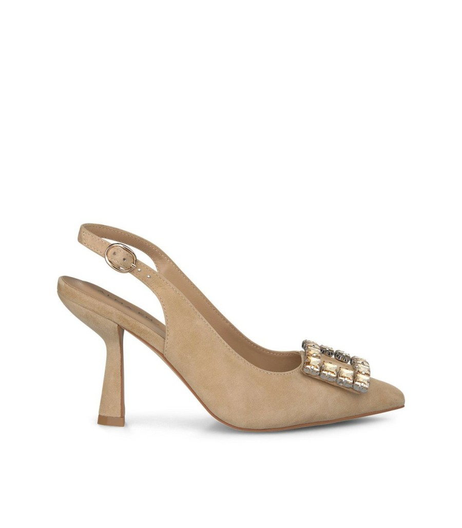 Pumps | Alma En Pena Square Brooch Heel Shoe