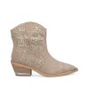 Ankle Boots | Alma En Pena Flat Glitter Ankle Boot